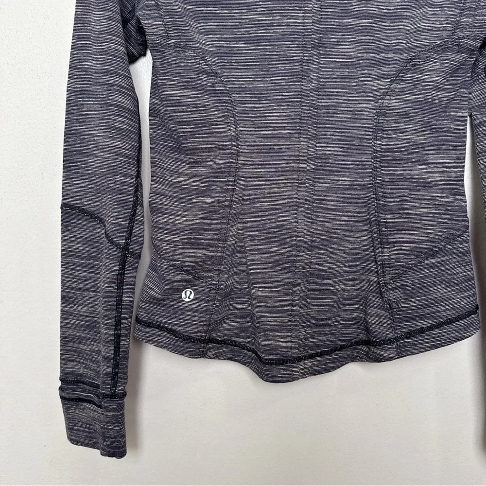 Lululemon Womens 6 Space Dye Active Track Jacket